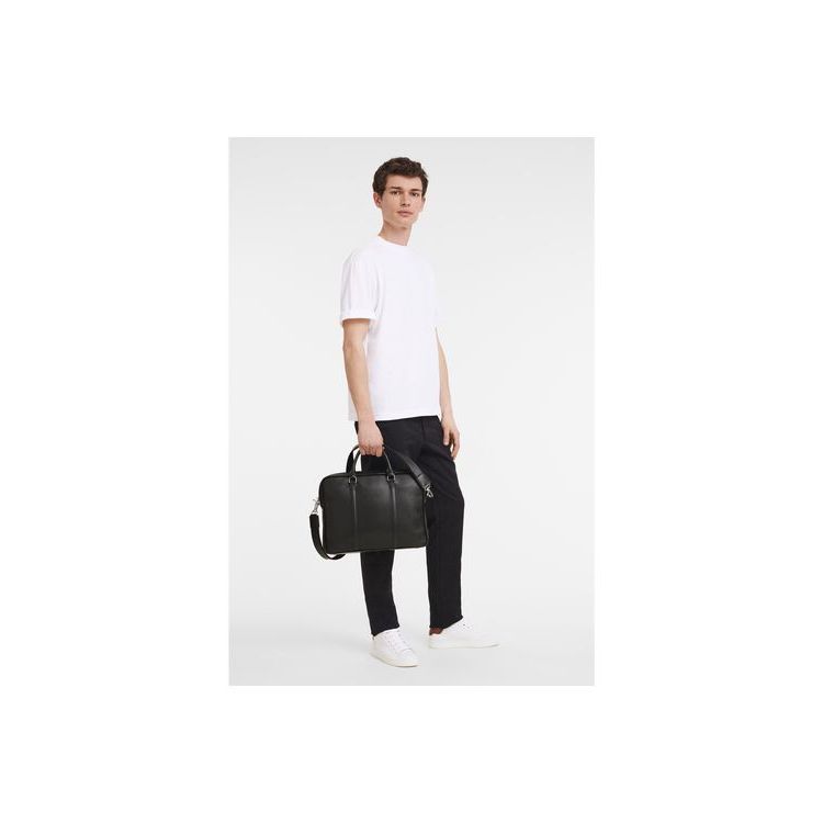 Longchamp Briefcase Xs Caramel Bőr Aktatáska Barna | 904716VGO