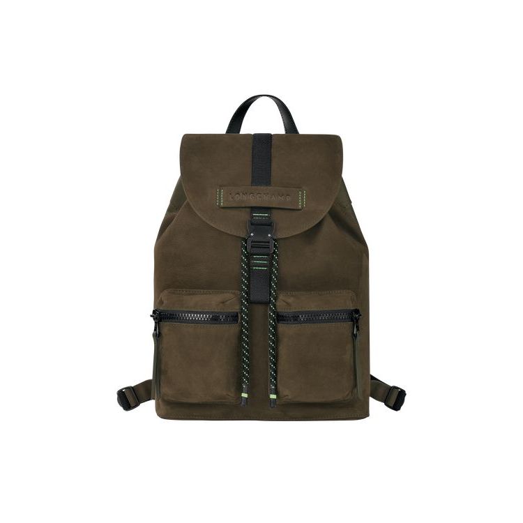 Longchamp M Bőr New Khaki | 918423LXJ