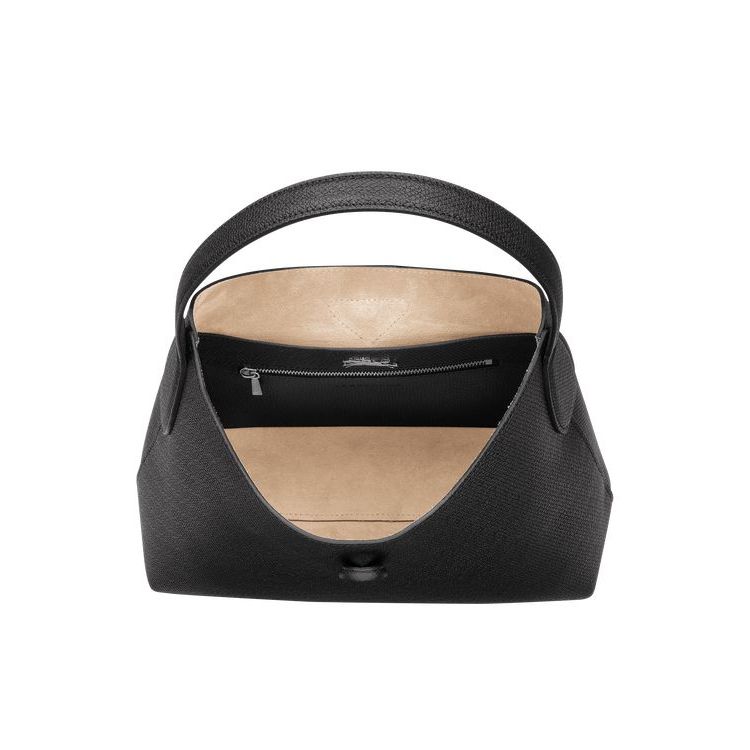Longchamp M Bőr Válltáskák Fekete | 659743RVC