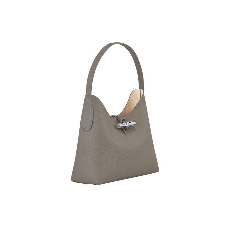 Longchamp M Turtledove Bőr Válltáskák Szürke | 957860RHQ