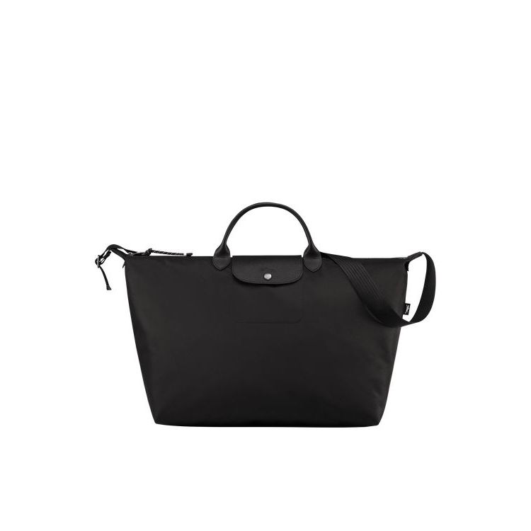 Longchamp Recycled canvas Utazótáskák Fekete | 057329IQE